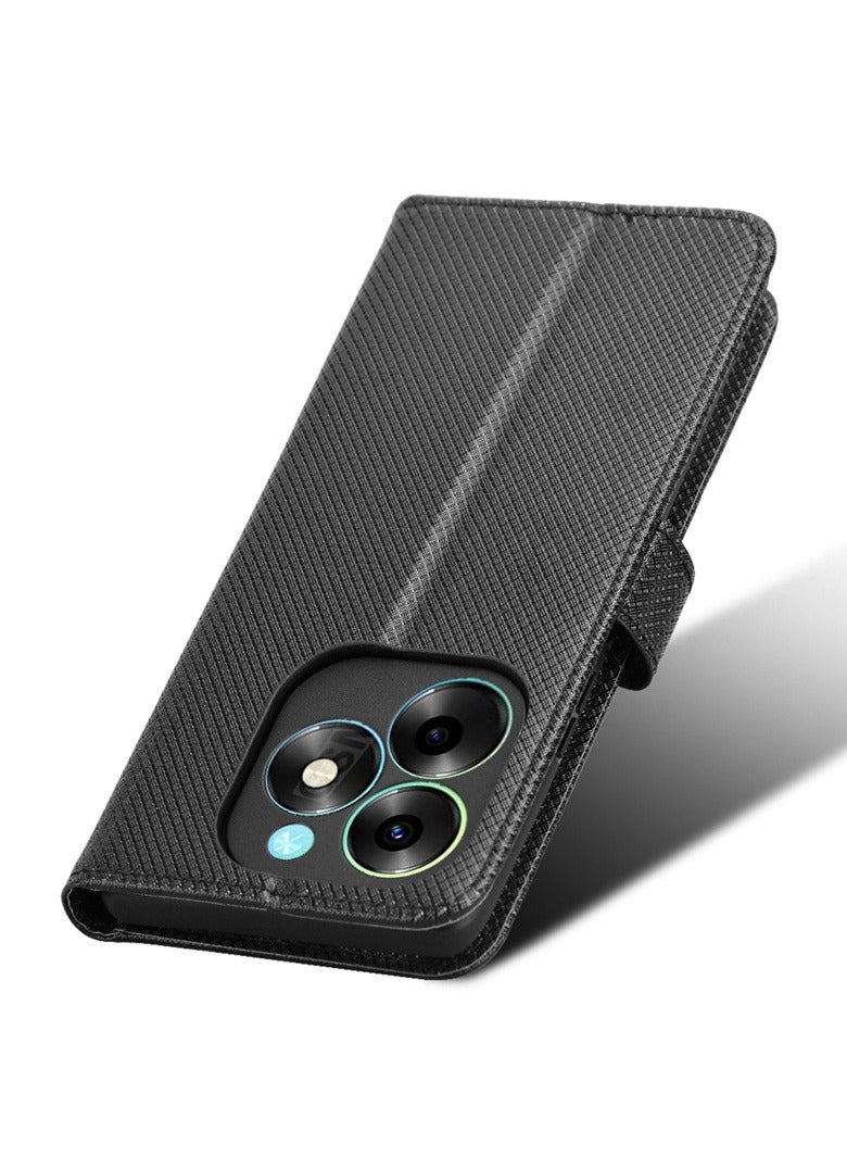 General "Case for ITEL S23/S23 Plus - Magnetic PU Leather Wallet-Style Business Phone Case - Fashion Flip Case with Card Slot and Kickstand for ITEL S23/S23 Plus"  - Image 5