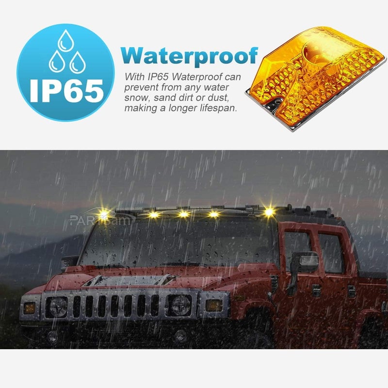Partsam Cab Marker Light Assembly Set for Hummer H2 - Image 4