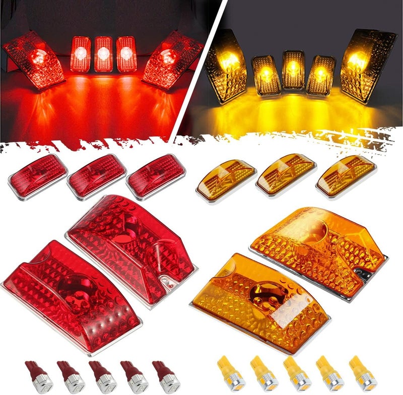 Partsam Cab Marker Light Assembly Set for Hummer H2 - Image 1