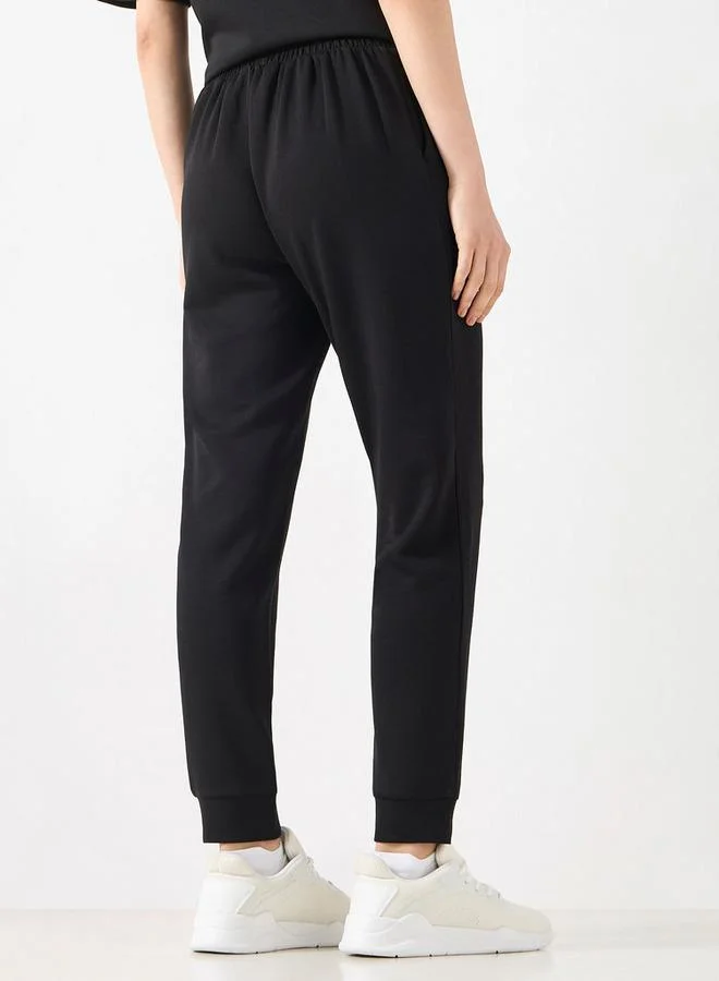 ADOT by Splash Solid Joggers with Drawstring Closure and Pockets