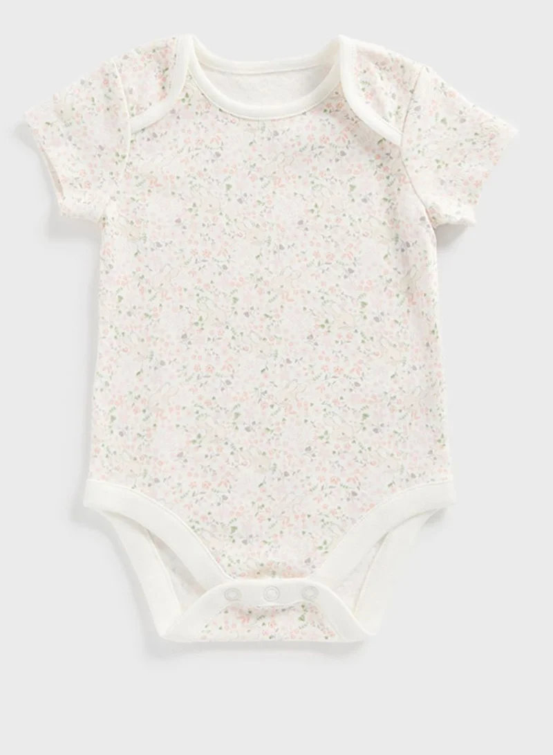 mothercare Infant 5 Pack Assorted Bodysuits