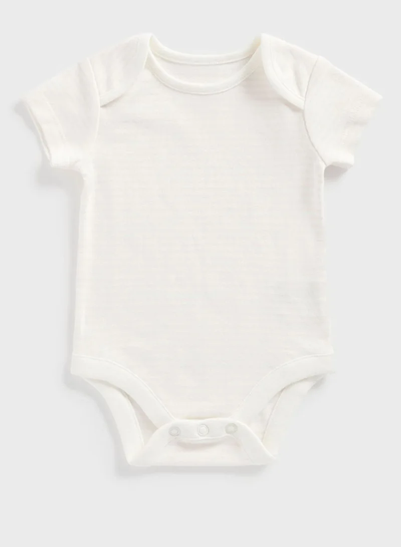 mothercare Infant 5 Pack Assorted Bodysuits