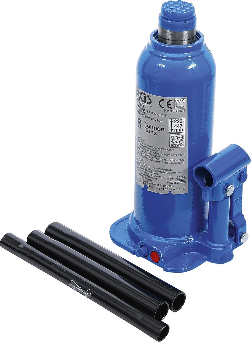 BGS 9884 | Hydraulic Bottle Jack | 8 t - Image 1