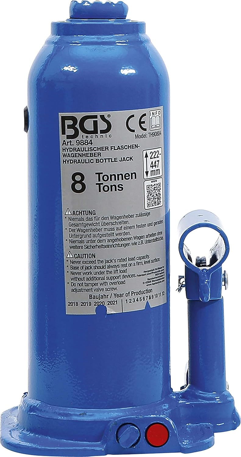 BGS 9884 | Hydraulic Bottle Jack | 8 t - Image 3
