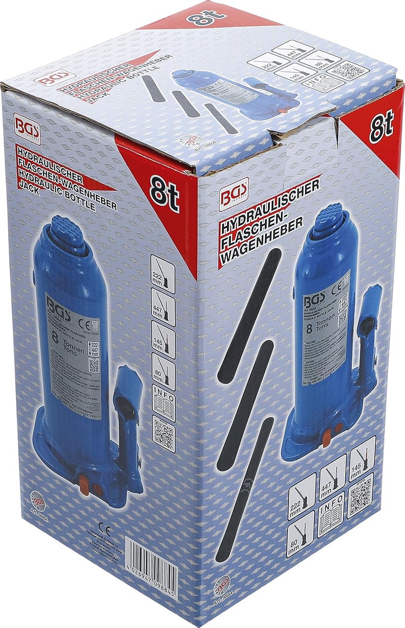 BGS 9884 | Hydraulic Bottle Jack | 8 t - Image 5