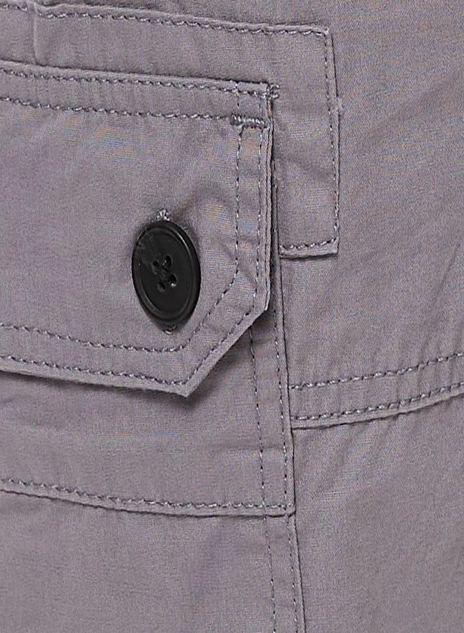 victor and jane Victor And Jane Boys Solid Cargo Shorts with Belt Loops