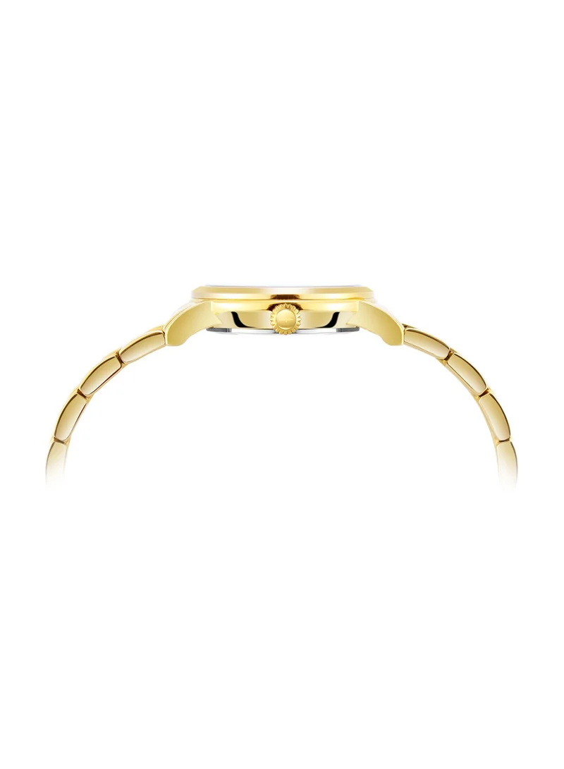 Rotary  Women's Heritage Analogue Watch, 27 mm, Silver Dial, Gold-Tone Steel Bracelet for Women | Best Price UAE