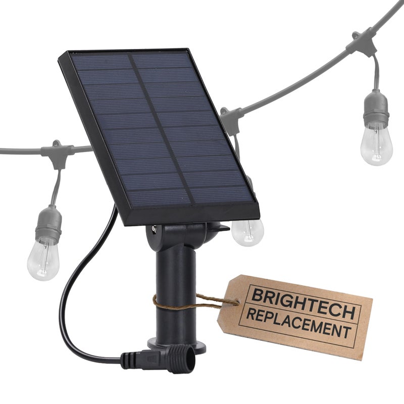 Brightech Ambience Pro Replacement Solar Panel Compatible ONLY with with Brightech 1W Remote Controlled LED String Lights Commercial Grade Weatherproof Backyard and Patio Lights 1 Solar Panel