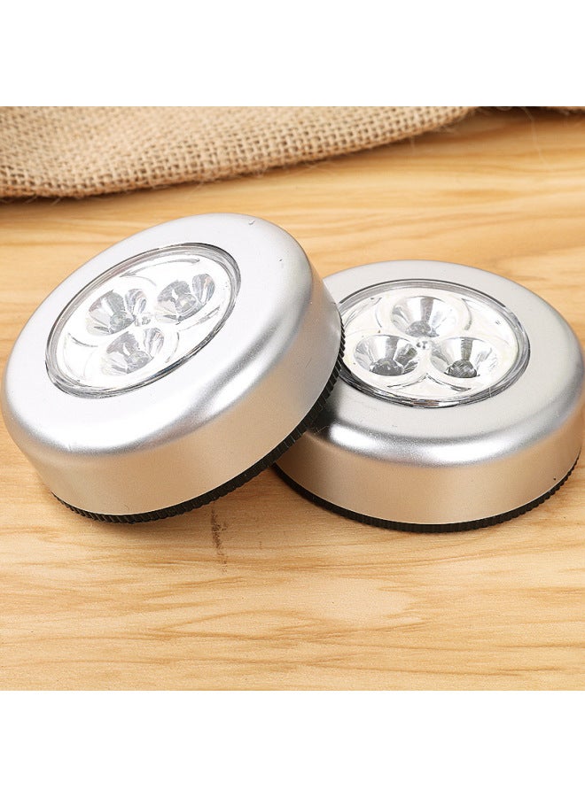 Loquat Dormitory Led 3 Head Clap Light Nightlight Bedside Light Student Dormitory Reading Light Emergency Light Car Tailgate Light-Color:Suction Card# C04QF# Recommended 360 A Box Multiple Order - Image 1