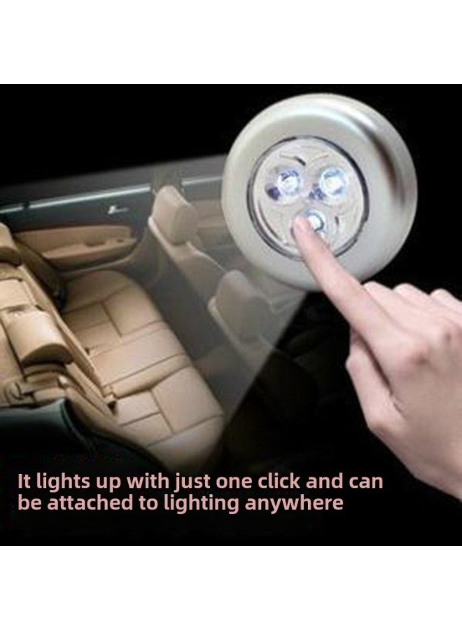 Loquat Dormitory Led 3 Head Clap Light Nightlight Bedside Light Student Dormitory Reading Light Emergency Light Car Tailgate Light-Color:Suction Card# C04QF# Recommended 360 A Box Multiple Order - Image 2