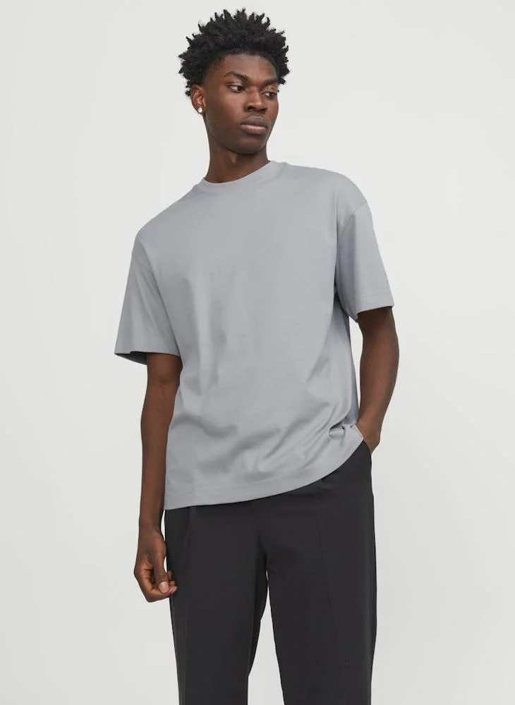 جاك & جونز Jjeurban Edge Essential Crew Neck T-Shirt