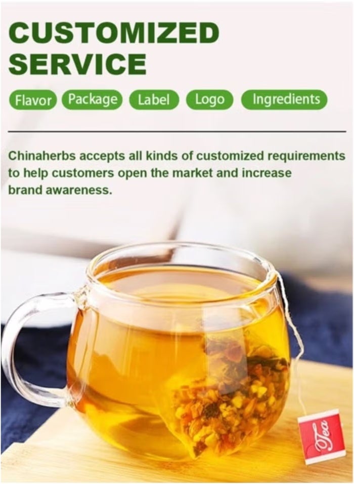 Wins Town 100% Pure Soursop Graviola Leaves tea,Annona muricata - Guanabana - Premium Quality 100% Pure Leaf ,1.5g*20 tea bags  - Image 3