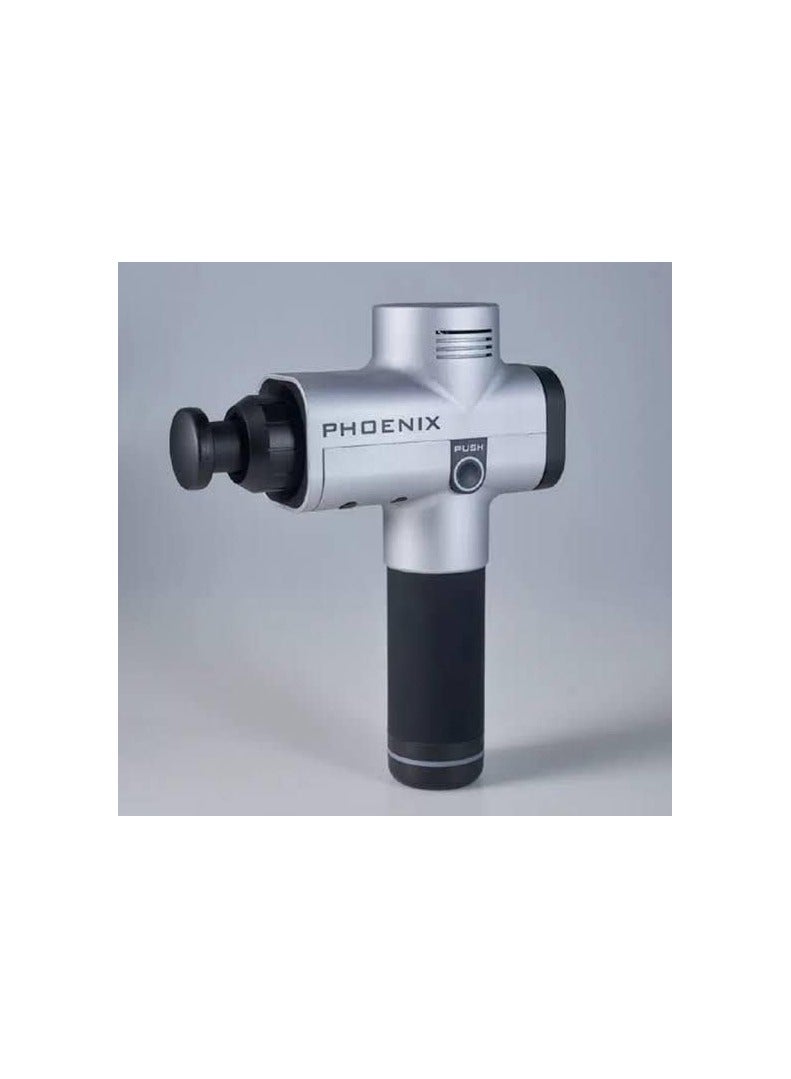 جهاز تدليك في شنطة معدنية من فينيكس، تعمل بالبطارية، أبيض - Image 3