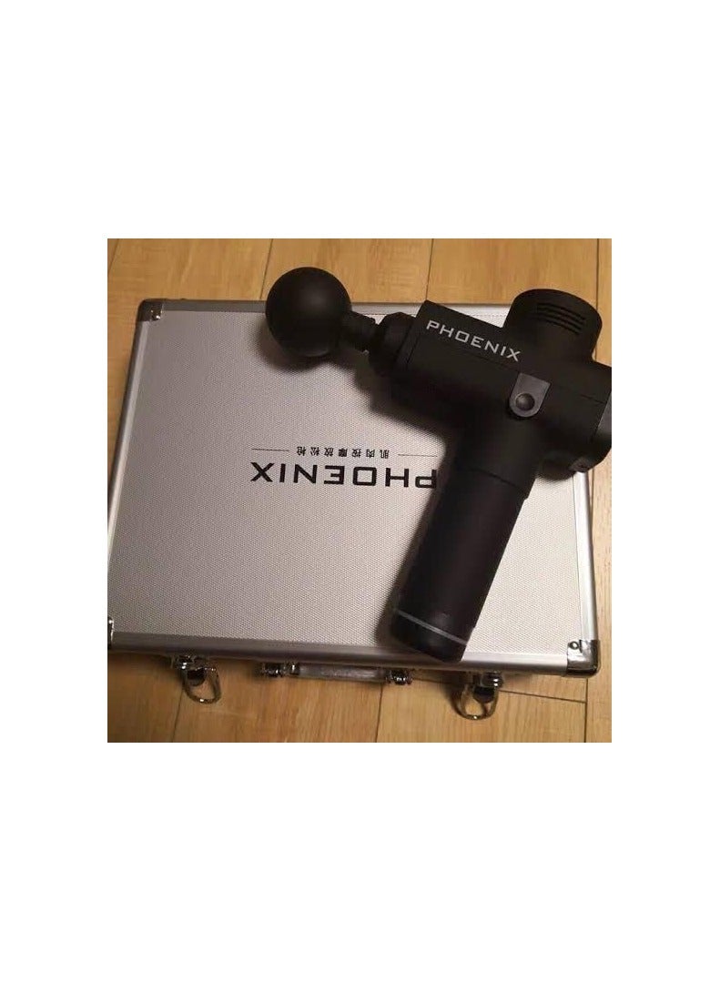 جهاز تدليك في شنطة معدنية من فينيكس، تعمل بالبطارية، أبيض - Image 5