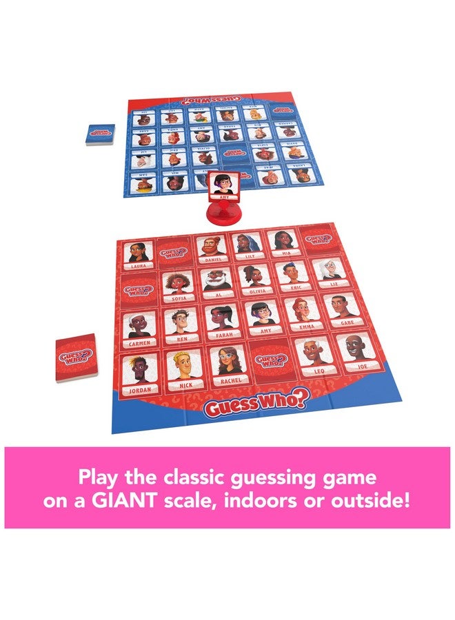 Spin Master Games, Guess Who? Giant Edition, Family Game for Indoor & Outdoor Fun with Big Oversized Board, for Family and Kids, 2-4 Players, Ages 6 & Up - Image 3