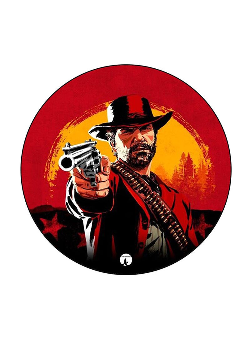 RKN - Video Game Red Dead Redemption Printed Pin Multicolour - Image 1