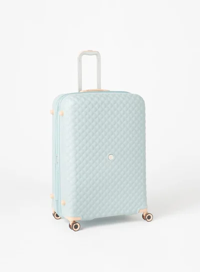 it Textured Hardcase Luggage Trolley Bag with Retractable Handle