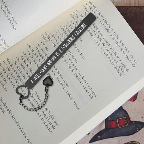 FOUGSTA Funny Bookmark Gift for Women, Daughter, Writers, Book Lovers, Cute Bookmark for Women, Funny Reading Gift for Girls, Friends, Teacher,SOOK8 - Image 4