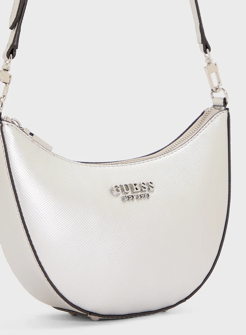 GUESS Fedana Mini Top Zip Shoulder Bag