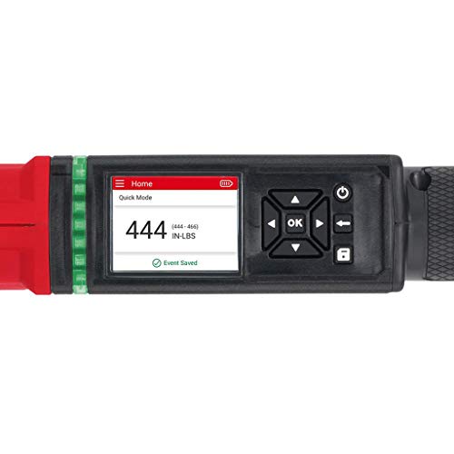 Milwaukee ميلووكي (MLW246620) مفتاح عزم الدوران الرقمي 1/2 بوصة من ميلووكي M12 FUEL مع تقنية ONE-KEY - Image 5