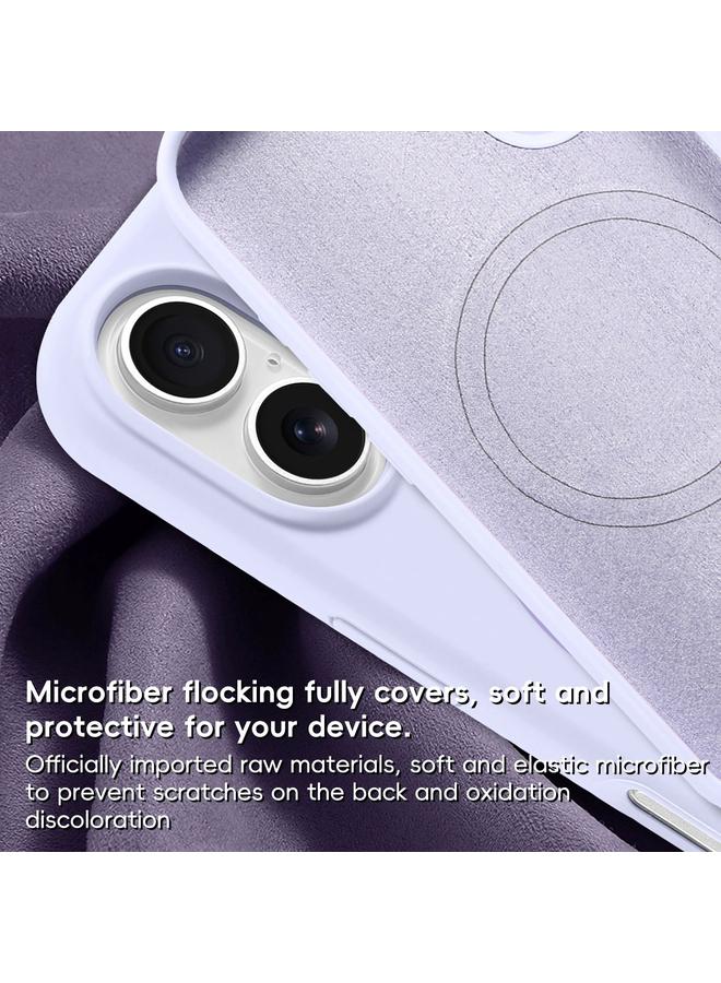 اس-توب جراب لهاتف iPhone 15 مصنوع من السيليكون السائل MagSafe - Image 3