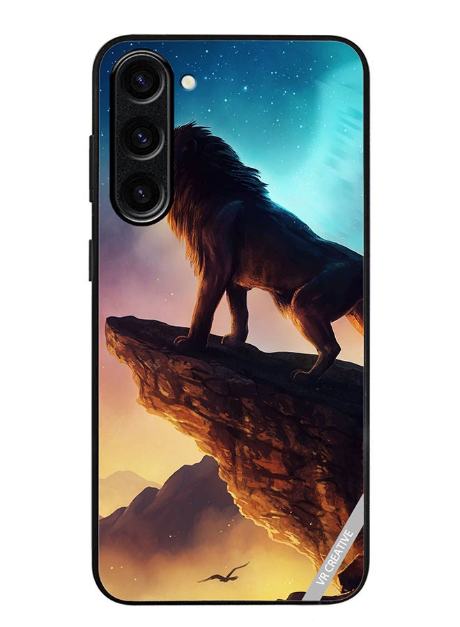 VR CREATIVE Protective Case Cover For Samsung Galaxy S23 Lion King Design Multicolour - Image 1