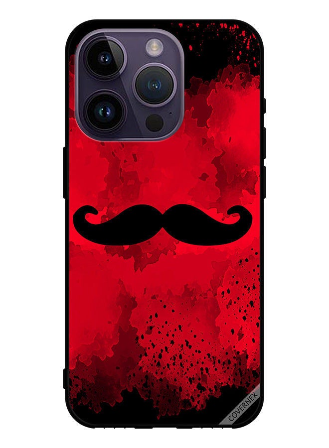 Covernex Protective Case Cover For Apple iPhone 14 Pro Moustache - Image 1