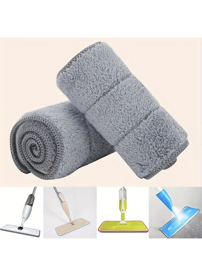 Nakhl 16PCS Microfiber Mop Pads,Washable Replacement Heads, Suitable for Most Wet/Dry Mops,  Floor Cleaning and Scrubbing - Image 5