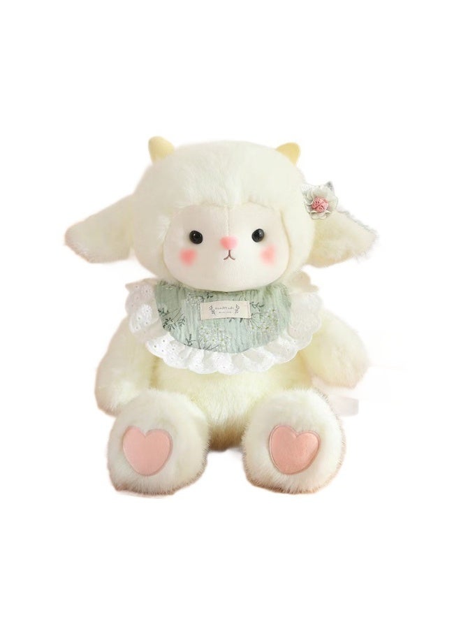 SISGL Snuggle Scarf Lamb Plush Toy Super Soft Stuffed Animal For Gifts Birthday Wedding Party Favors Soft And Cuddly Companion For Kids And Collectors - Image 4