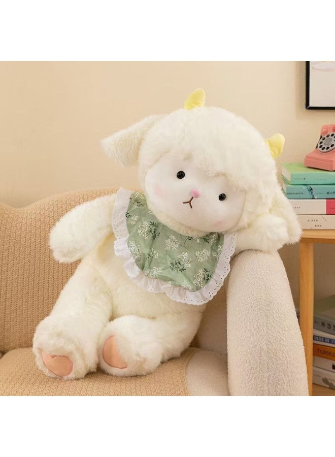 SISGL Snuggle Scarf Lamb Plush Toy Super Soft Stuffed Animal For Gifts Birthday Wedding Party Favors Soft And Cuddly Companion For Kids And Collectors - Image 2