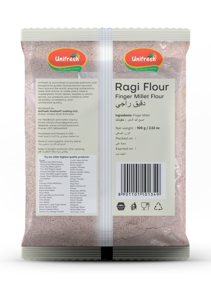 Unifresh Ragi Atta Finger Millet Flour 500g - Image 2