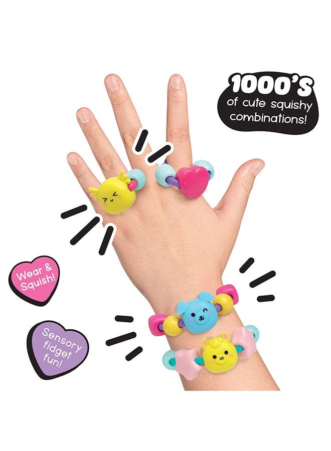 squishy So Squishy Style Studio – DIY Jewelry-Making Kit with Squishy Noodles, Beads & Charms for Girls (Age 6+) - Image 5