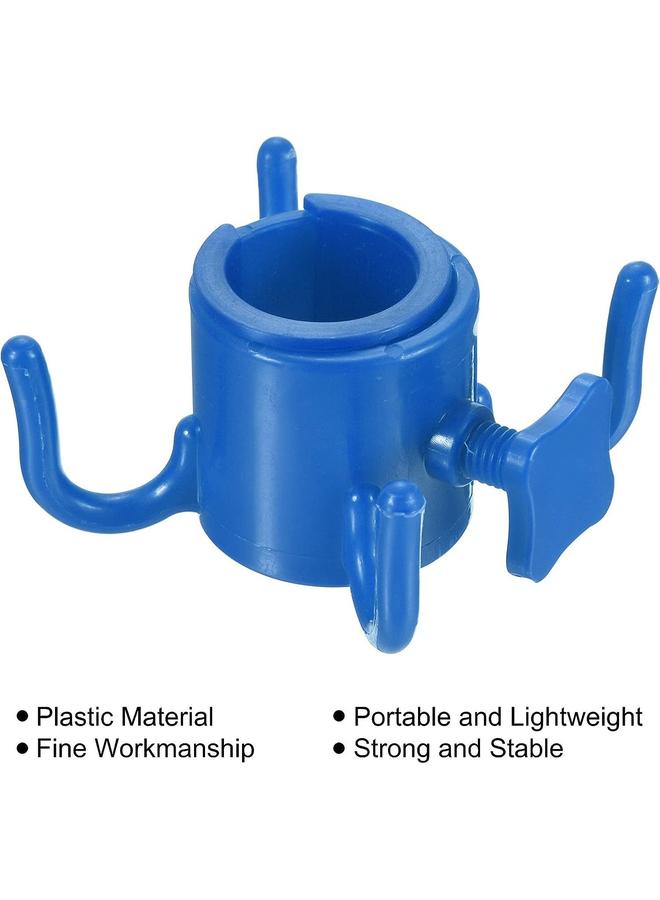 yongsheng 1Pack Beach Umbrella Hanging Hook, 4-prongs Plastic Umbrella Hook Hanging for Towels/Hats/Clothes/Camera/Sunglasses/Bags-Durable - Image 4