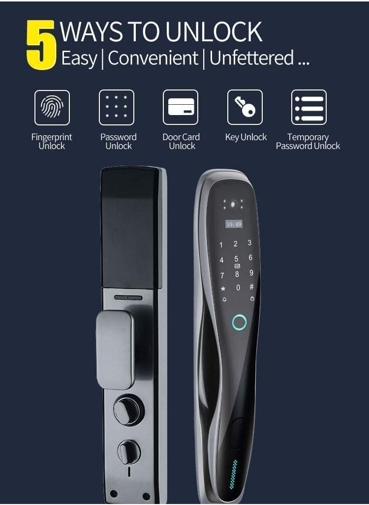 TMAS - TMAS SMART LOCK AUTOMATIC finger print  passwordAPP TUYA - Image 1