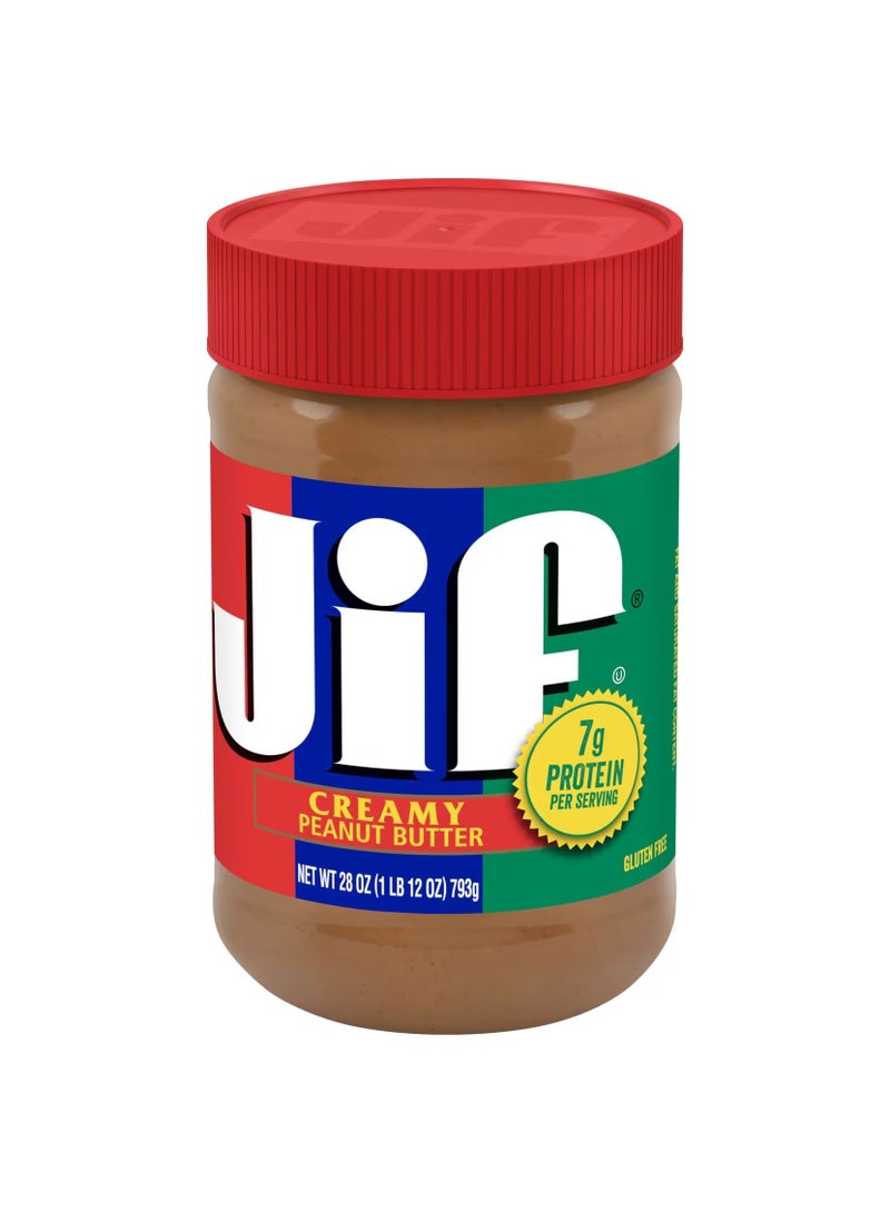 Jif Creamy Peanut Butter 340g - Image 1