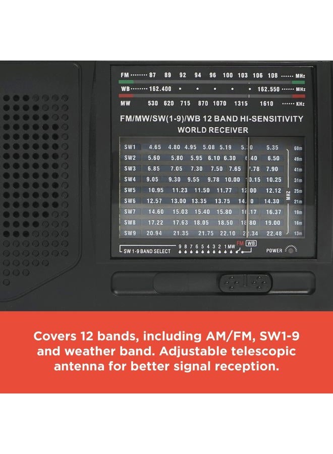 RadioShack Portable Multi-Band Radio with Weather Band 1202271 - Image 3
