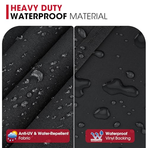 Unicook 52 Inch Grill Cover for Weber Spirit 200 and 300 Series, Gas BBQ Cover for Outdoor Grill, Heavy Duty Waterproof Fade Resistant, Compared to Weber 7106 - Image 3