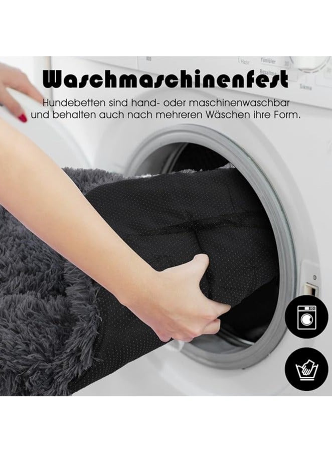 مورو مورو مرتبة كلب فرو في بلاستيك – سرير مريح للحيوانات الأليفة ناعم، دافئ، وغير قابل للانزلاق - Image 3