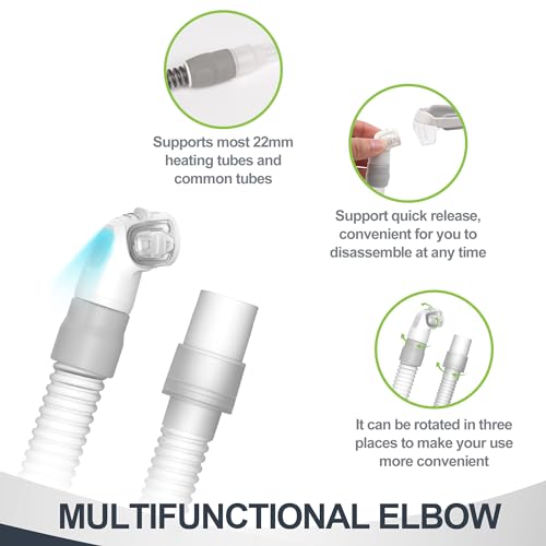MEDICOLOR Cushion and Short Hose for N20 Small, Frame is Needed for Connect (NOT INCLUDED), Cushion with Tube Supplies, Soft and Full Air Seal, MEDICOLOR Supplied - Image 4
