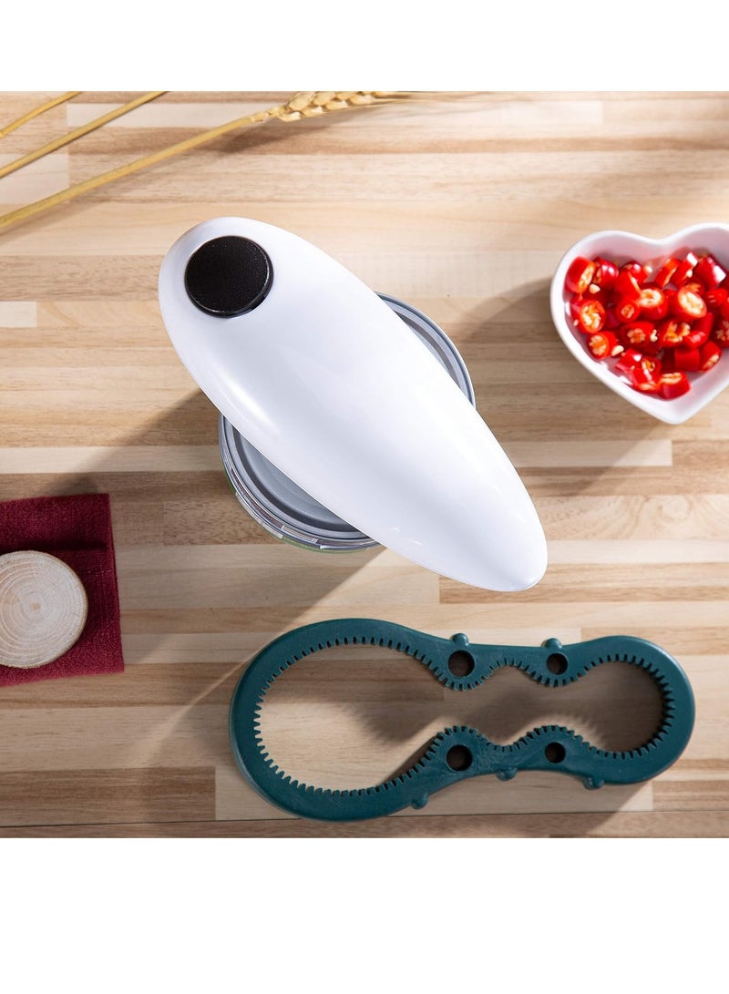 Bluejw Electric Can Opener With Manual Bottle Opener Professional Eight Character Multi-function Wine Bottle Opener Household Kitchen Useful Gadgets - Image 1