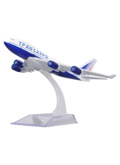 NIBEMINENT 747 Alloy Plane Model High Stimulation Airplane Decoration with Display Base Holder  - Image 1