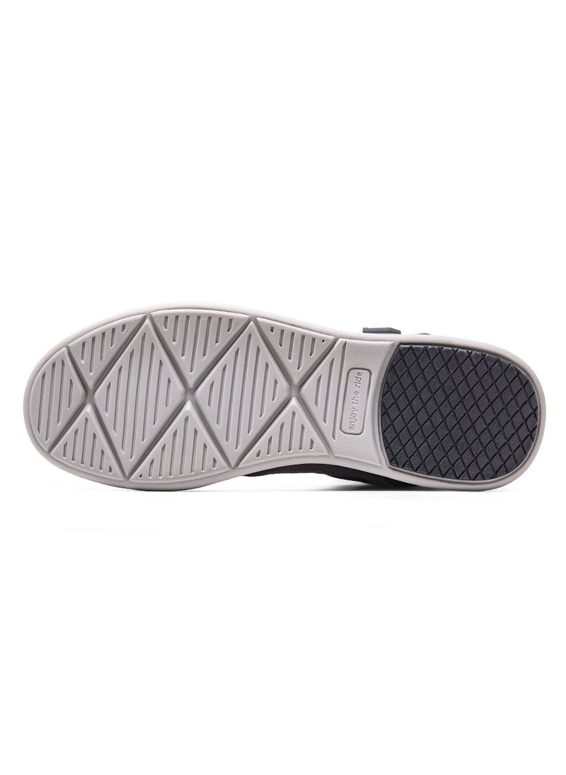 PUCA - PUCA Mens Shoes with Mesh | High Ankle Boots | Micro-Fibre Outer | Light Weight | Slip Resistant | Genesis Grey - Image 1
