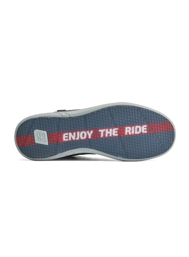 PUCA Mens Shoes with Mesh | High Ankle Boots | Micro-Fibre Outer | Light Weight | Slip Resistant | Genesis Grey - Image 4