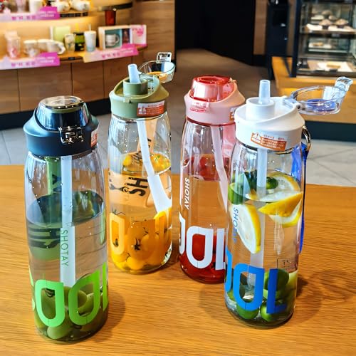 THE VENTI SHOTAY COOL Unbreakable Water Bottle with Sipper BPA Free Tritian, Leak-Proof Water Bottle Ideal for Office, Sports, School, Gym (Brown -820ML) - Image 2