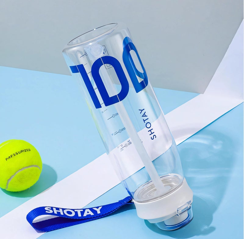 THE VENTI SHOTAY COOL Unbreakable Water Bottle with Sipper BPA Free Tritian, Leak-Proof Water Bottle Ideal for Office, Sports, School, Gym (Brown -820ML) - Image 4