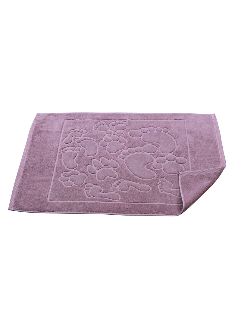 Banotex Cotton bath rug 55X85CM  100% cotton 400g  850gsm  egyption  COTTON Shower Carpet Rug, Machine Washable Quick Dry Ultra  Bathmats for Tub, Bathroom and Shower - Image 1