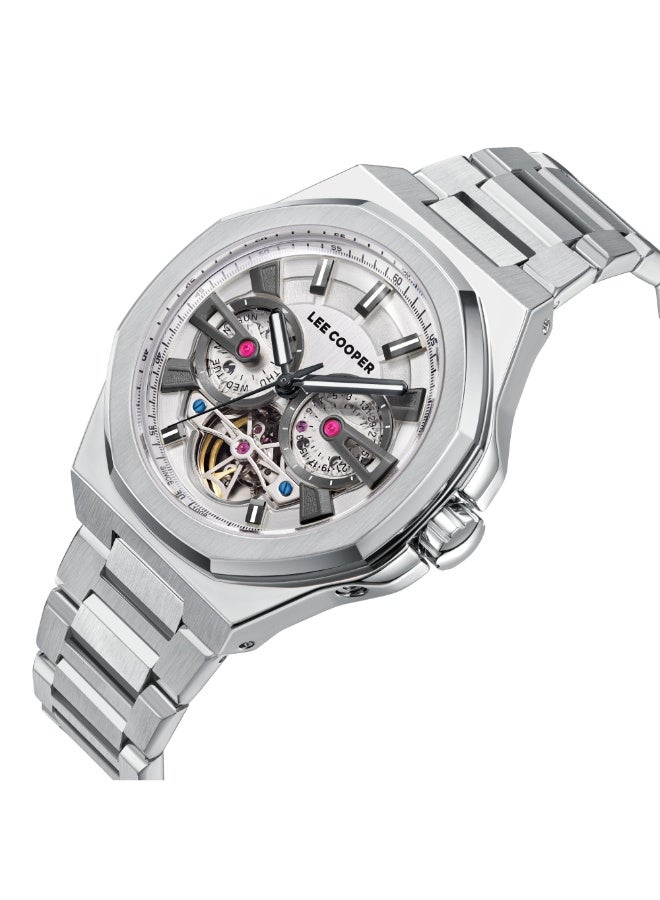 Lee Cooper Men's Metal Automatic Watch LC08124.330 - 43 mm - Image 2