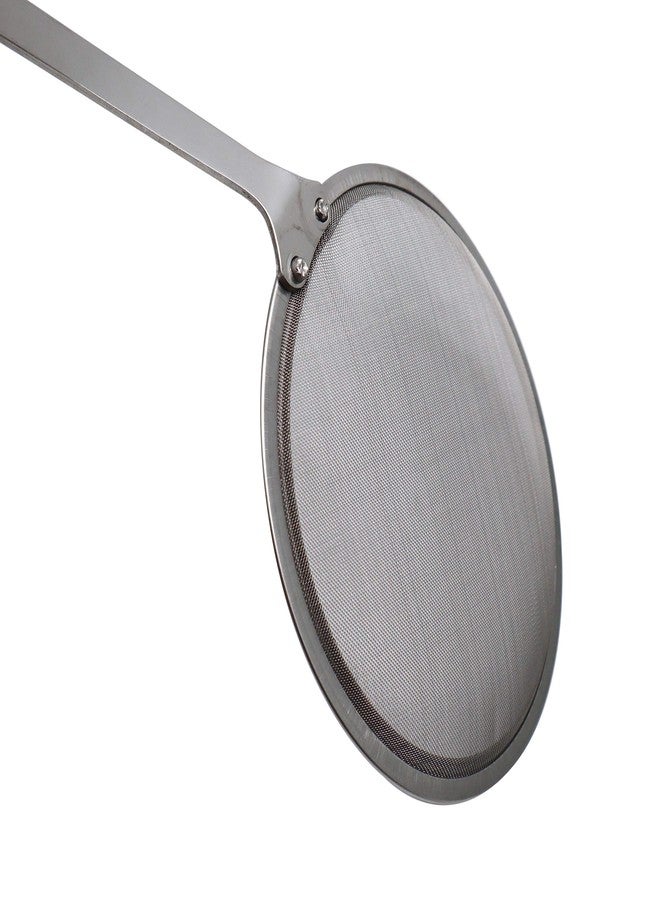 مغرفة EIKS ذات شبكة دقيقة (عبوتان) لإزالة الدهون والمرق والرغوة، بمقبض طوله 9 بوصات - Image 3