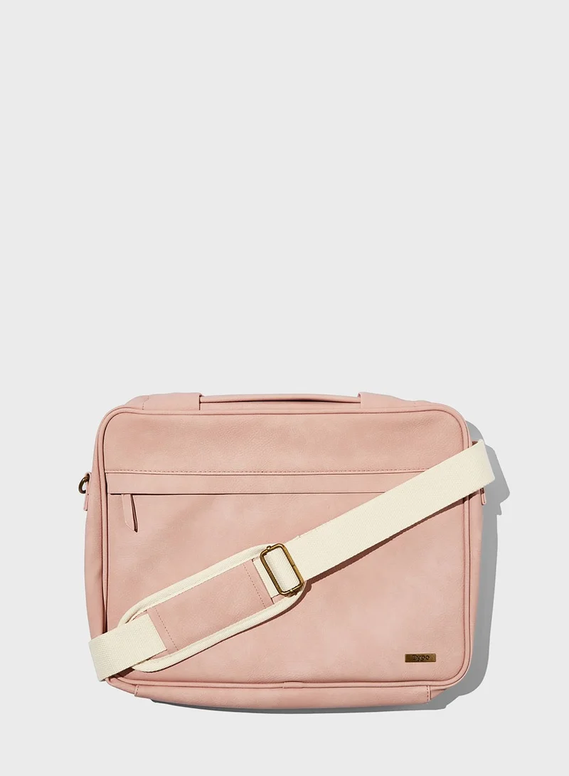 Typo Mauve & Aubergine 13' Mobile Desk Laptop Bag