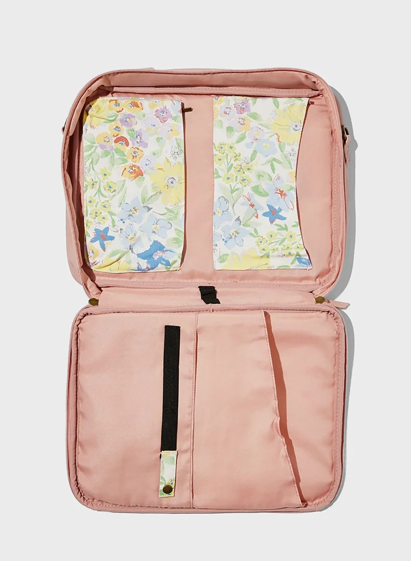 Typo Mauve & Aubergine 13' Mobile Desk Laptop Bag